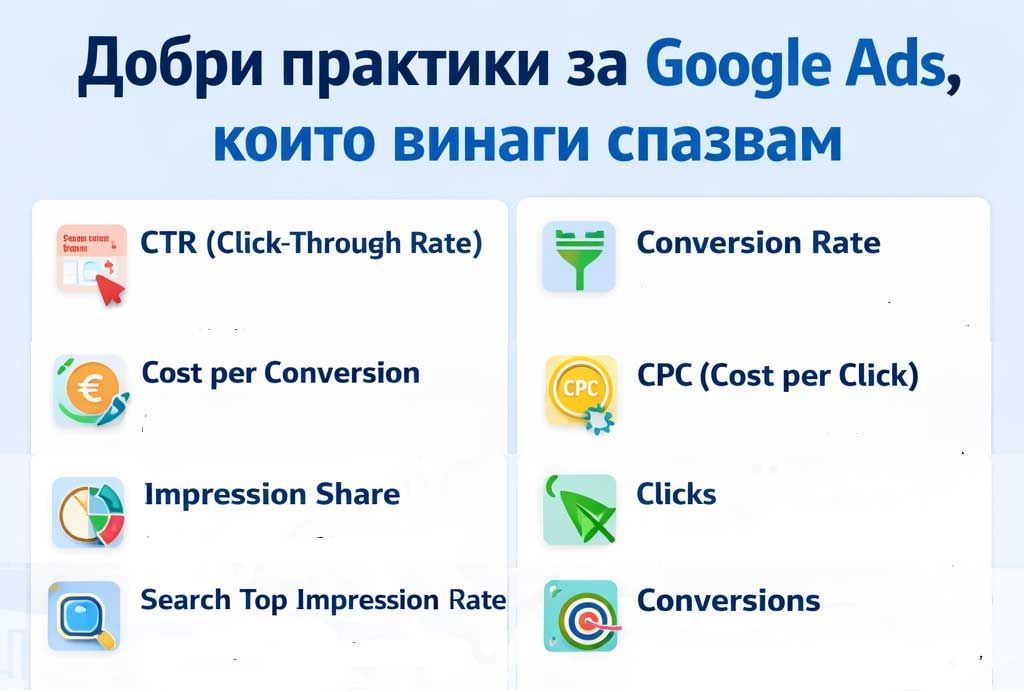 Добри практики за Google Ads, който винаги спазвам