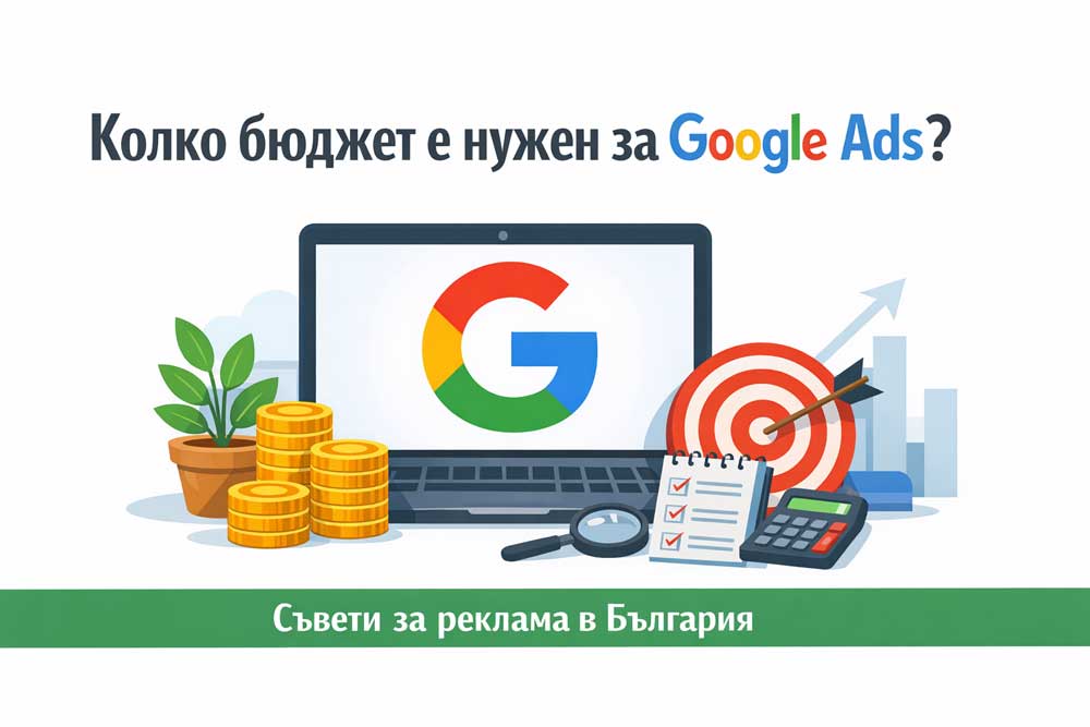 Колко бюджет е нужен за Google Ads